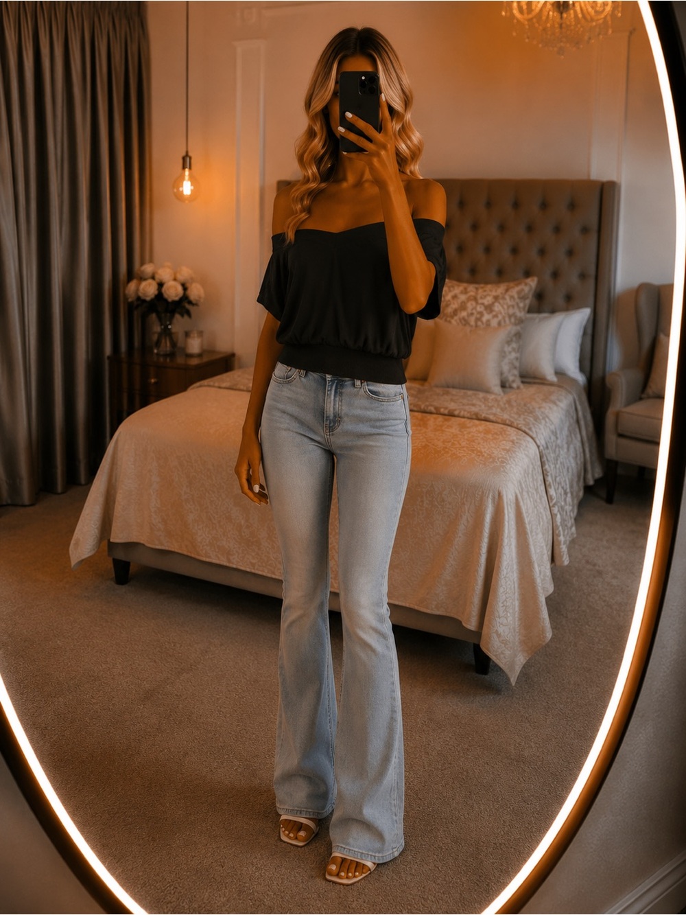 Off the shoulder top